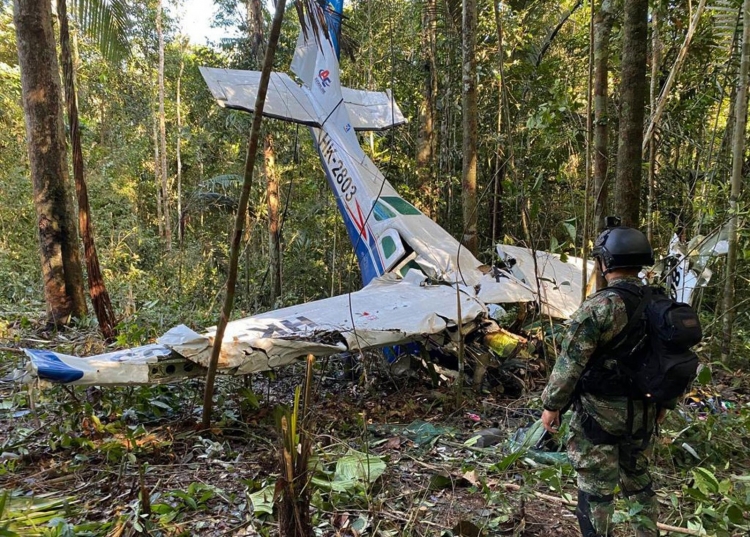 Ayahuasca y agua bendita para buscar a los niños perdidos en la selva de Colombia