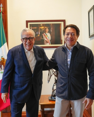 Gobernador Rocha y Mario Delgado titular de la SEP se reúnen para revisar obras de infraestructura educativa