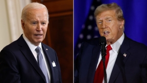Acuerdan reglas para primer debate presidencial entre Biden y Trump