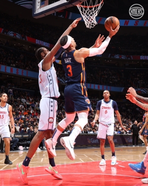 Se enrachan los Knicks de Nueva York con ocho triunfos en la NBA