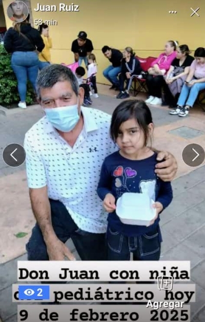 Juan Ruiz convirti&oacute; la tragedia en altruismo y alivio para las familias del Hospital Pedi&aacute;trico