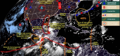 Ambiente caluroso azotar&aacute; a Sinaloa y noroeste del pa&iacute;s, hoy