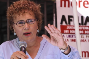 Encuestas abiertas a la ciudadanía para elegir dirigencia de Morena son un absurdo: Bertha Luján
