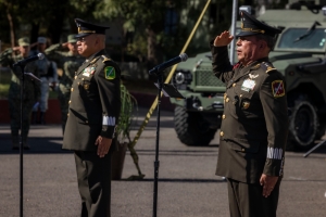 Toma de protesta al cargo del C. General de Brigada Estado Mayor, Julio C&eacute;sar Islas S&aacute;nchez, Comandante de la 9/a. Zona Militar en Culiac&aacute;n