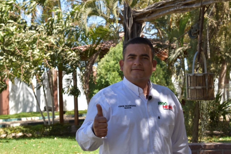 El Dr. Jorge Bojorquez candidato a regidor con Rigo Mejía