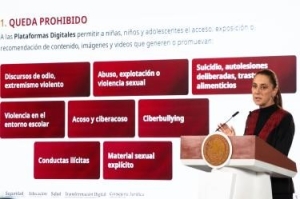 Sheinbaum anuncia nuevas medidas para frenar la violencia digital en menores