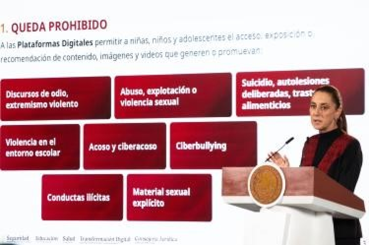 Sheinbaum anuncia nuevas medidas para frenar la violencia digital en menores