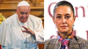Sheinbaum env&iacute;a mensaje al Papa Francisco tras agravarse su salud: 'Le deseamos pronta recuperaci&oacute;n&rsquo;
