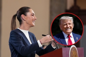 Sheinbaum plantea a Trump un acuerdo general en seguridad, migraci&oacute;n y comercio