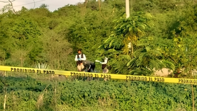 Embolsado abandonan cadáver en el Cerro de la Virgen, en Culiacán