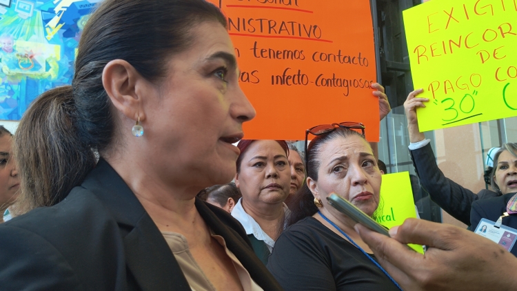 Por &#039;error&#039; administrativo del IMSS Bienestar trabajadora tiene cinco quincenas sin cobrar