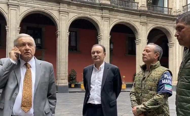 Sin reporte de da&ntilde;os en la CDMX por sismo de 7.5, informa AMLO