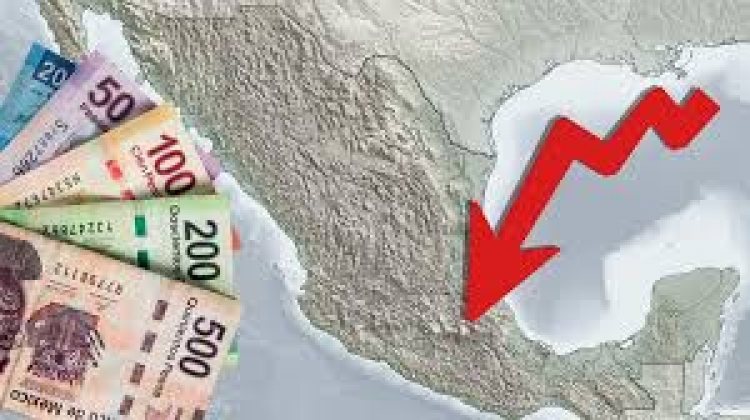 Econom&iacute;a en M&eacute;xico tiene su primera ca&iacute;da despu&eacute;s de 10 a&ntilde;os