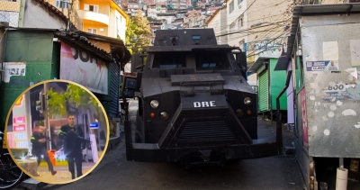 Operativo policial en favelas de R&iacute;o de Janeiro deja 4 muertos y 50 turistas atrapados en un tiroteo