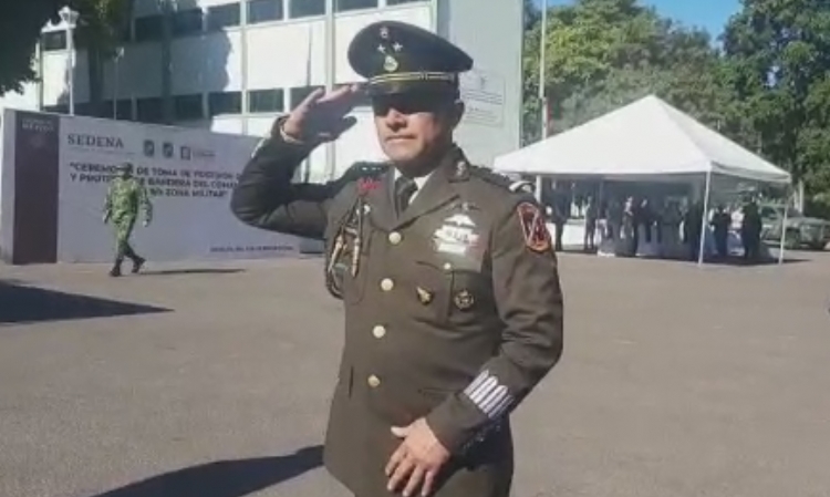 Asume el Gral. Alfredo Salgado Vargas la Comandancia de la Novena Zona Militar