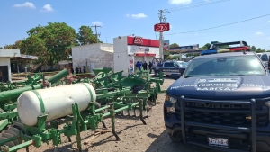 Matan a balazos a 2 hombres frente a un taller de implementos agr&iacute;colas, en Navolato