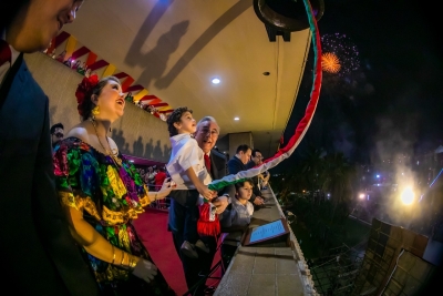 Miles celebran la Independencia de M&eacute;xico junto con el gobernador Rocha