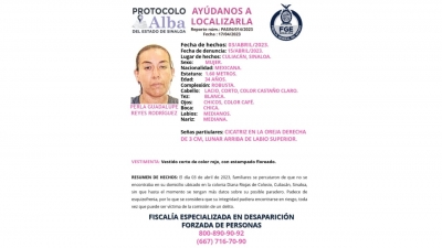 Familia y FGE activan el Protocolo Alba para la localizaci&oacute;n de Perla Guadalupe de 34 a&ntilde;os de edad, padece una condici&oacute;n mental
