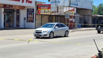 Asesinan a balazos a conductor sobre la avenida &Aacute;lvaro Obreg&oacute;n, en Culiac&aacute;n