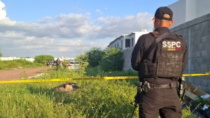 Localizan un cad&aacute;ver semicalcinado dentro de auto incendiado en Portalegre en Culiac&aacute;n