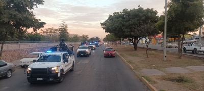 Arribaron agentes de la Guardia Nacional a Sinaloa