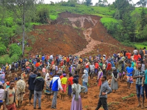 Deslizamiento de tierra en Zona Sur de Etiopía, África, deja más de 150 muertos