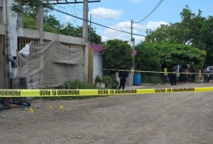 En las calles de la sindicatura de Aguaruto gatilleros asesinan a un motociclista