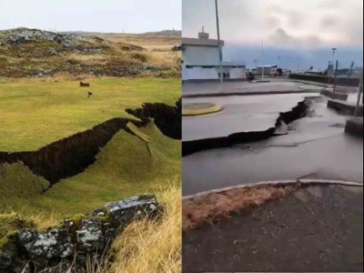 Evac&uacute;an a m&aacute;s de 3 mil 500 personas de ciudad costera de Islandia por peligro de erupci&oacute;n masiva