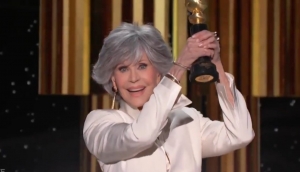 Jane Fonda en los GOLDEN GLOBES 2021