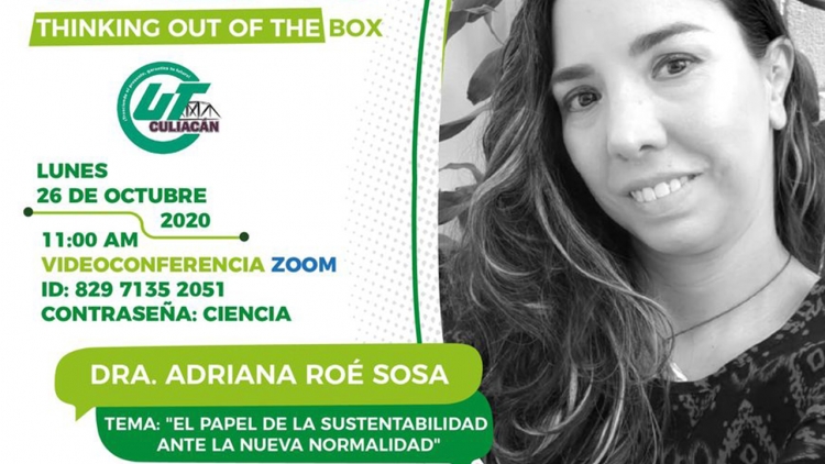 “La sustentabilidad implica tener bien puestos nuestros valores”: Adriana Roé