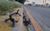 &iexcl;Arrojan ponchallantas! Grupo armado escapa de persecuci&oacute;n del Ej&eacute;rcito, en Culiac&aacute;n