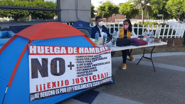 Trabajadora de la salud en huelga de hambre responsabiliza a Chinchillas y Am&eacute;zquita de su salud