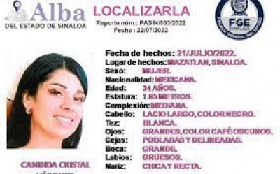 No era La Chulis el cuerpo encontrado y no se sabe de ella: Fiscalía