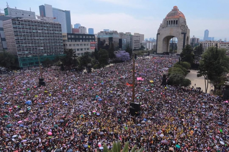 Manifestaciones por el D&iacute;a Internacional de la Mujer movilizaron a todo el pa&iacute;s
