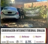 Tras persecuci&oacute;n en Navolato, el Grupo Interinstitucional rescata a una persona privada de la libertad; asegura veh&iacute;culo robado y municiones