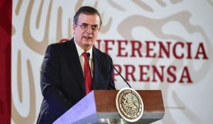 Marcelo Ebrard arranca campa&ntilde;a rumbo al 2024
