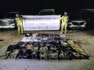 Capturan a 6 sicarios del CJNG en Culiac&aacute;n con arsenal y m&aacute;s de medio mill&oacute;n de pesos