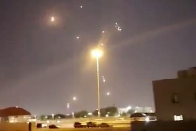 Irán contraataca: lanza misiles contra bases de EEUU en Qatar e Irak