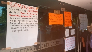 Maestros piden la destituci&oacute;n de la coordinadora de Usicammes Yara Urquidez Valenzuela