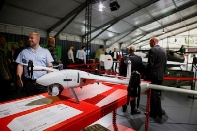 Zelensky anuncia que en los pr&oacute;ximos d&iacute;as comenzar&aacute; la producci&oacute;n de drones ucranianos en Alemania