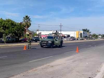 Un muerto y dos heridos en enfrentamiento de civiles con el Ej&eacute;rcito, en Culiac&aacute;n