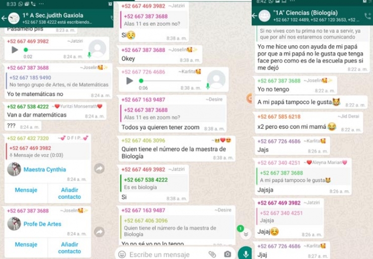 Ca&oacute;tico inicio del ciclo escolar