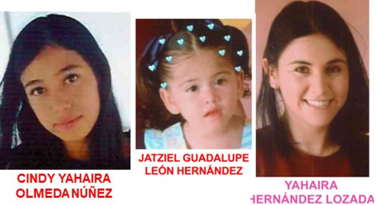 Ni&ntilde;a, adolescente y mujer adulta desaparecen en Culiac&aacute;n