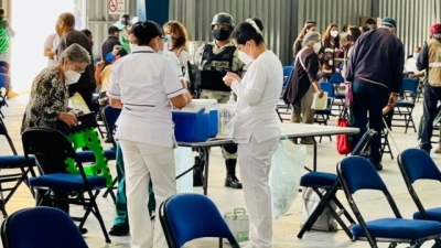 Vacunada, 22% de la poblaci&oacute;n mayor de 18 a&ntilde;os, reporta la SSA