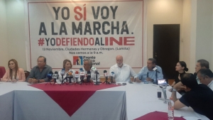 A las 9:00 de la ma&ntilde;ana, la marcha por la defensa del INE, este domingo en Culiac&aacute;n