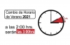 El fin de semana inicia el Horario de Verano