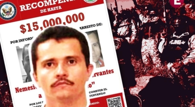 "El Mencho", l&iacute;der del CJNG, tiene nuevo precio; Estados Unidos aumenta a 15 mdd la recompensa por su cabeza