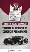 A partir del 17 de marzo el Programa de licencia permanente, anunci&oacute; el Gobernador