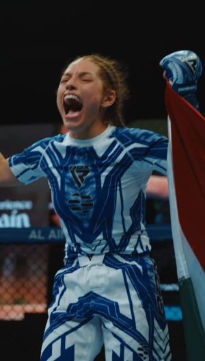 La peleadora mexicana Wendy Lara, de 14 a&ntilde;os de edad, es bicampeona mundial de Artes Marciales Mixtas