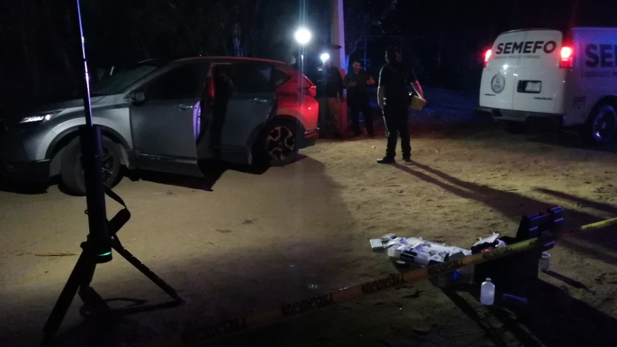 Hallan a cuatro jóvenes ejecutados en una CRV, en La Laguna Colorada,  Culiacán